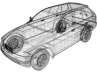 BMW X5 (1999) 3D Model