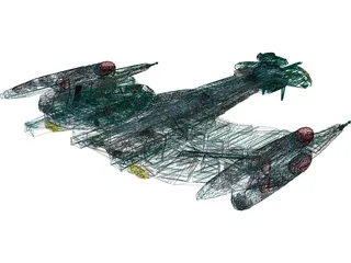 Star Trek Klingon 3D Model