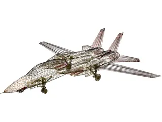 F-14D Tomcat 3D Model