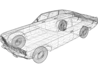 AMC Matador (1971) 3D Model