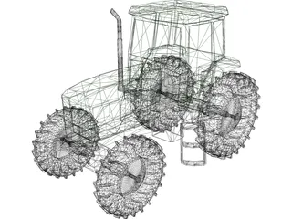 Tractor 3D Model