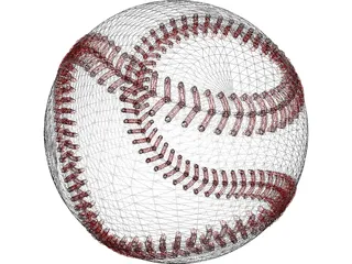 Baseball 3D Model