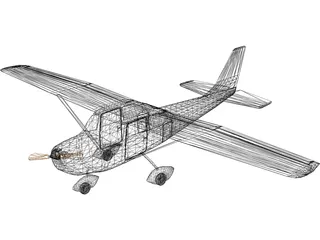 Cessna 172 3D Model