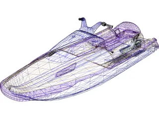 Personal Watercraft 3D Model