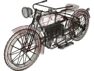 Ace (1924) 3D Model