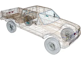 Toyota HiLux 3D Model