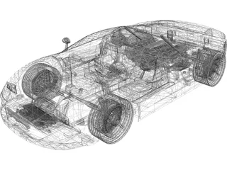Chevrolet Nazca Concept 3D Model