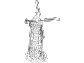 Windmill 3D Model