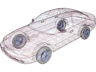 Mitsubishi Galant 3D Model