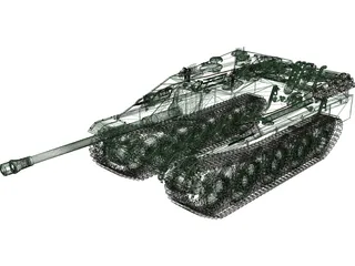 Jagd Panzer 3D Model