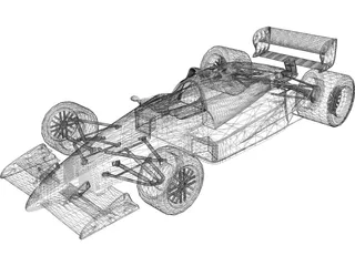 Formula 1 Car 3D Model