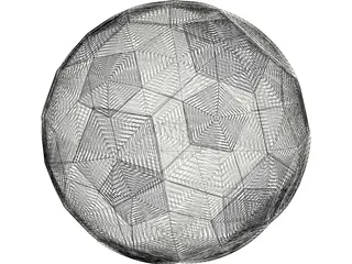 Soccer Ball 3D Model