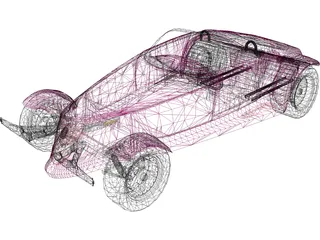 Plymouth Prowler 3D Model