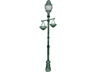 Street Lamp 3D Model