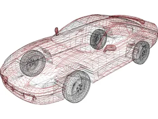 Mitsubishi Eclipse [Eagle Talon, Dodge Stealth] (1994) 3D Model