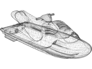 Jet Ski 3D Model