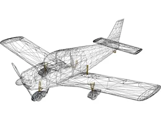 Socata TB-20 3D Model