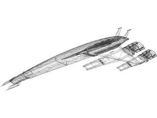 SR-2 Normandy 3D Model