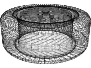 Wheel Cromadora 3D Model