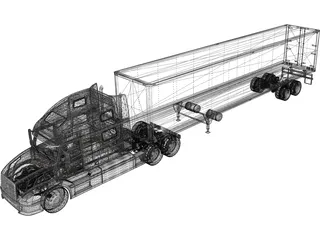 Volvo Truck (2002) 3D Model