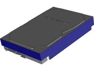 Hard Disk 3D Model