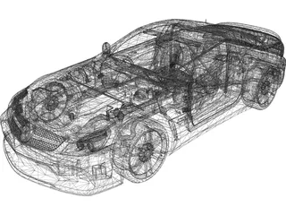Mercedes-Benz SL65 AMG BS 3D Model