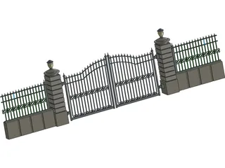 Gate 3D Model