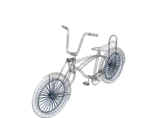 Lowrider Bicycle 3D Model