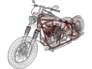 Chopper 3D Model