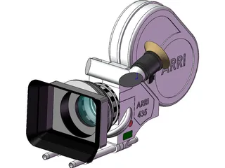 ARRI 435 Camera 3D Model