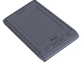 LG Cellular Phone 3D Model