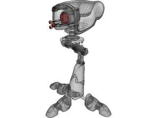 Digital Camera 3D Model