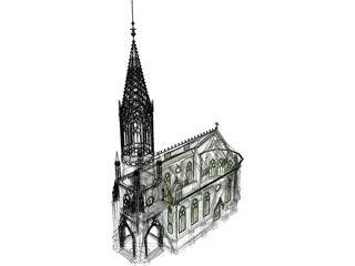 Church 3D Model