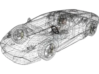 Lamborghini Murcielago LP640 3D Model