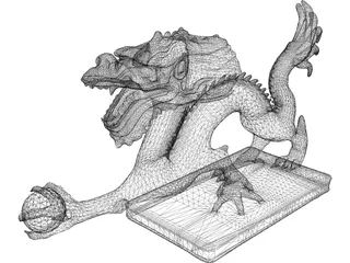 Chinese Dragon 3D Model