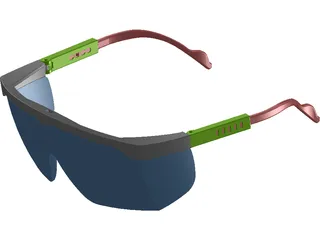 Scott Welding Goggles 3D Model