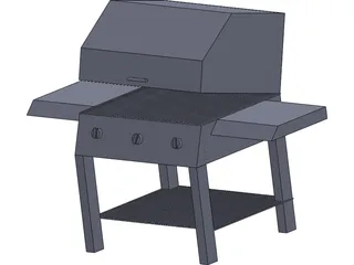 BBQ Grill 3D Model