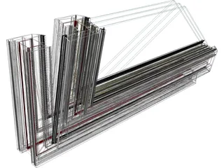 Window Frame 3D Model