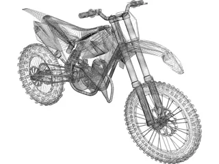 KTM Bike 3D Model