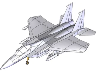 F-15A 3D Model