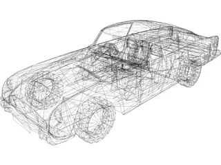 Aston Martin DB4 (1965) 3D Model