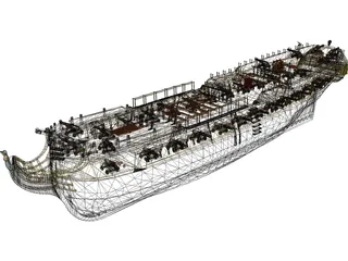 HMS Surprise 3D Model