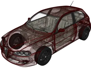 Alfa Romeo 147 3D Model