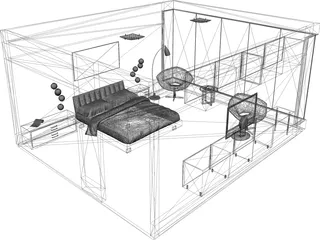Bedroom 3D Model