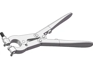 Hand Perforator 3D Model