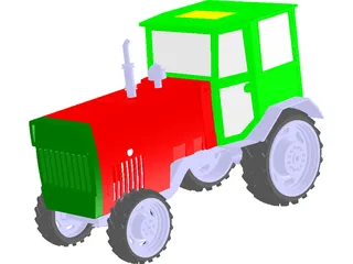 Tractor 3D Model