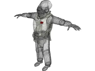 Star Wars Character 3D Model