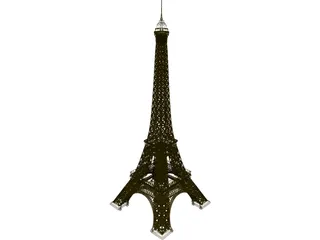 Eiffel Tower 3D Model