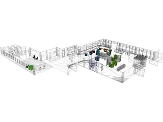 Office 3D Model