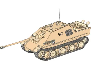 Jagdpanzer 3D Model